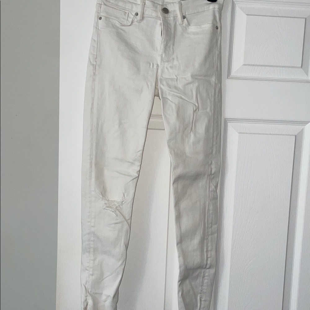 All Saints Ivory Skinny Jeans